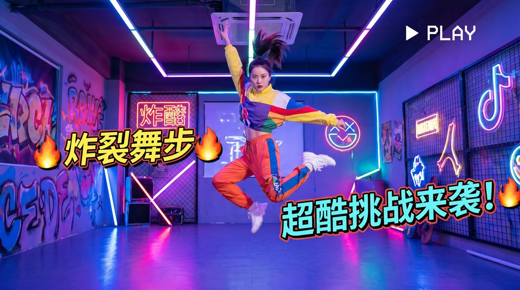 每日大赛短视频挑战-炸裂舞步